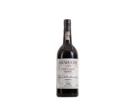 GRAHAM'S 1977 VINTAGE PORT No stated ABV / 75cl