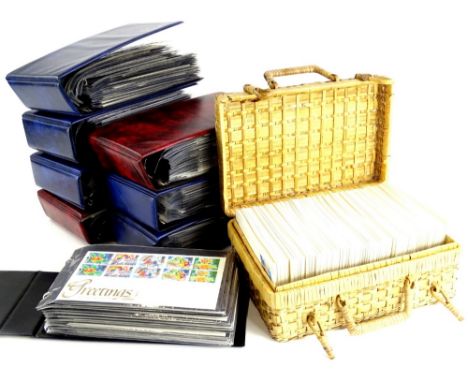 A large quantity of First Day covers, 1960's onwards, and various Royal Mail postcards.