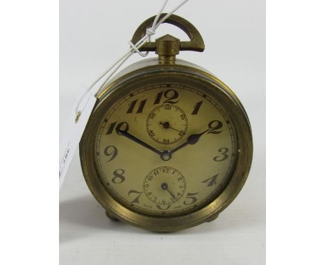 Early 20th century Zenith Watch Co. alarm clock, H8.5cm