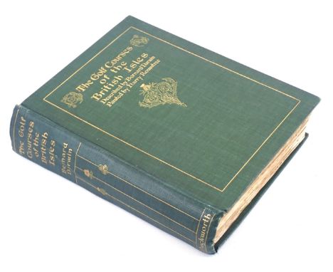 Darwin (Bernard). The Golf Courses of the British Isles, illustrated by Harry Rountree, first edition, gilt tooled green clot