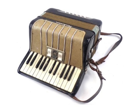 A Hohner accordion, 31cm deep. 