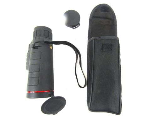 A cased tripod mountable hunting torch. 