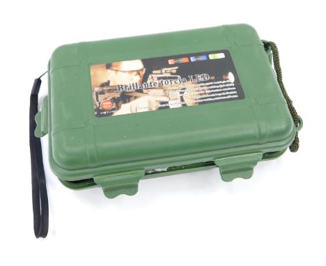 A Brilliante Torcia LED gun scope light, in carry case.
