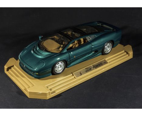 A Jaguar XJ 220 die cast model