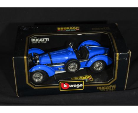 A Burago die cast model Bugatti Type 59 (1934)