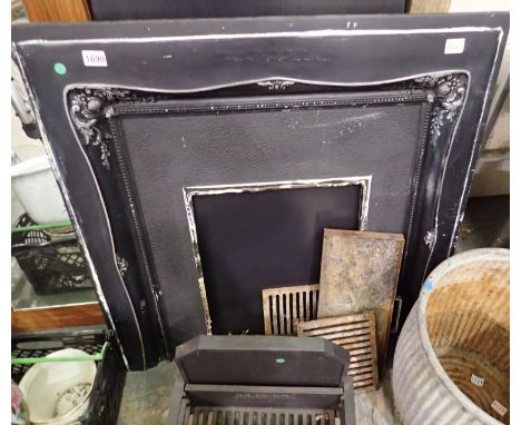 Black fire grate and surround. Not available for in-house P&amp;P 