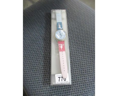A rare Swatch collectors gents watch Rabbits