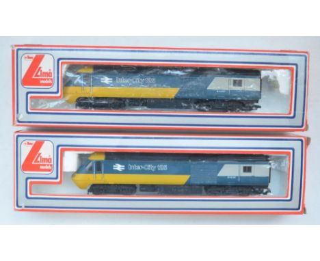 Two boxed OO gauge Lima Intercity 125 models, Power car and Dummy Power car (both excellent condition) 