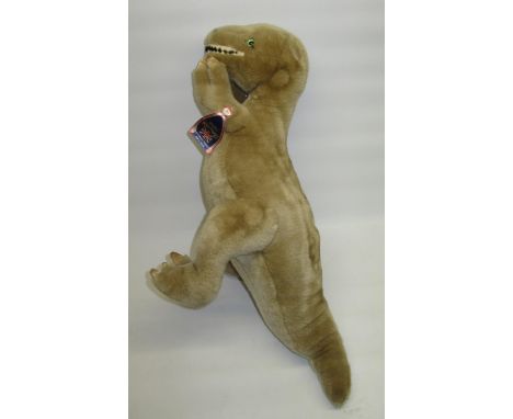 Merrythought T-Rex dinosaur, H43cm, with original tag 