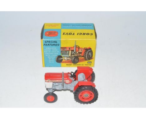 Vintage Corgi Toys Massey Ferguson 165 Tractor (item 66) 