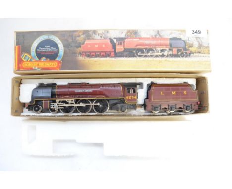 Hornby R 305 OO gauge LMS Coronation Class "Duchess of Abercorn" locomotive and tender, non original box 