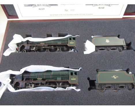 Bachmann OO gauge "The Mancunian" ltd. ed. two locomotive set produced exclusively to the Trafford Model Centre, complete wit