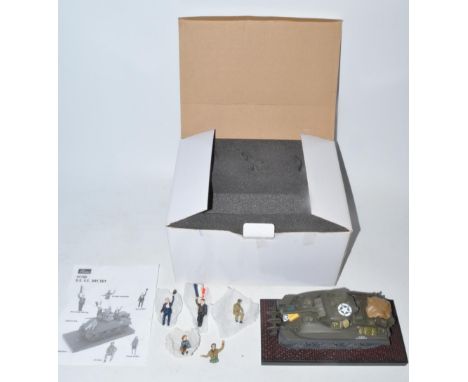 Boxed Britain's US VE Day set (item no 41166) with Sherman tank, crew and liberated French civilians 