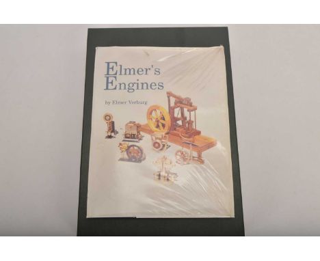 Uncommon Elmer's Engine book  by Elmer Verburg,  VG, was a retirement gift to first owner and well wishes notes on inside pag
