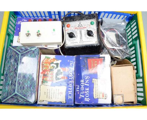 Various manufacturers workshop tools, transformers and other items (Qty), portable vice, digital caliper, Micrometer, Dremel 