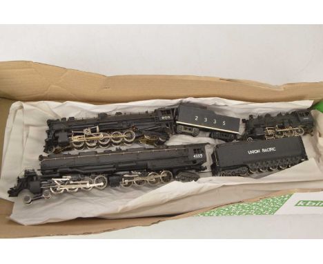 Rivarossi and other US outline H0 gauge Steam locomotives (4), comprising Rivarossi Big Boy  class Locomotive and tender Unio