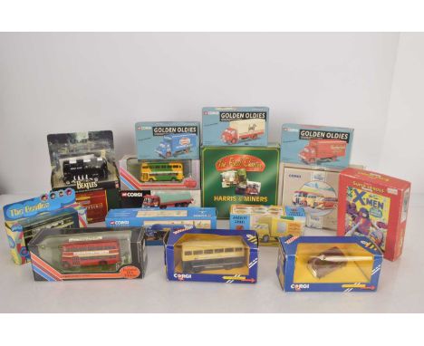 Corgi and Other Mainly Vintage Commercial and Public Transport Vehicles (16),  all boxed/packaged, Corgi, The Beatles, BT7820