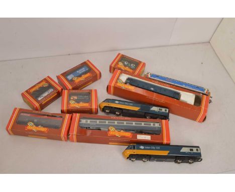 Hornby 00 gauge Locomotives Rolling Stock Buildings and Controllers (qty), comprising in wrong box Hornby Class 25 Diesel Loc