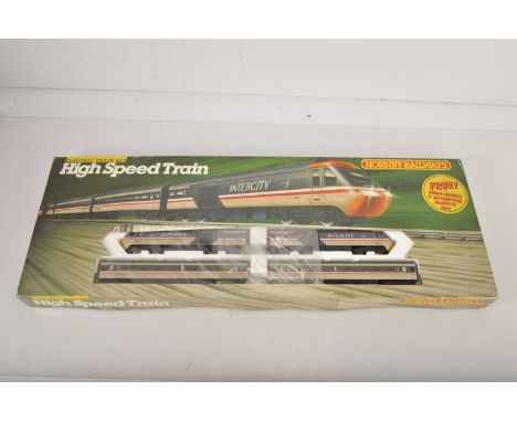 Hornby and Lima  passenger sets 00 and H0 gauge with extra coaches in original boxes (4), comprising Hornby R693 High Speed T