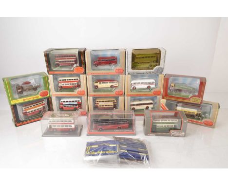 Exclusive First Editions and Corgi Original Omnibus 1:76 Scale Public Transport and Commercial Models (16), all boxed/cased, 