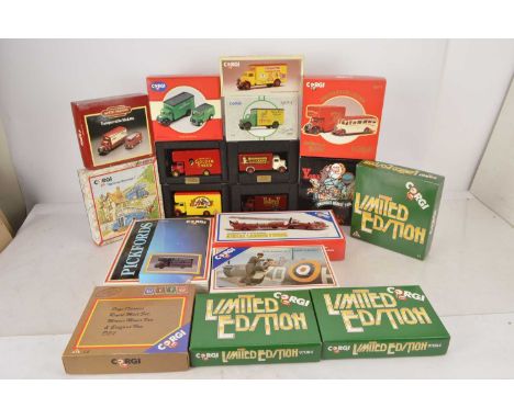 Corgi Vintage Commercial Vehicles Including Code 3 Models By JC Haigh (18), all boxed The Exclusive Collection by JC Haigh co