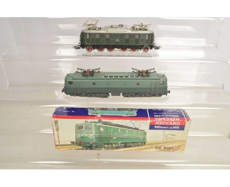 Hornby Acho Marklin H0 gauge Electric Locomotives (2), comprising in original box Hornby Acho 6372 Locomotive SNCF green CC71