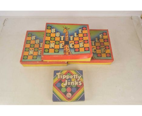 Large quantity of ex Shop 1940's-60's Games (qty) Glevum Games, Jay Walking (7), Lights Out (3, Cubs), Pepys, Bottle Neck (3)