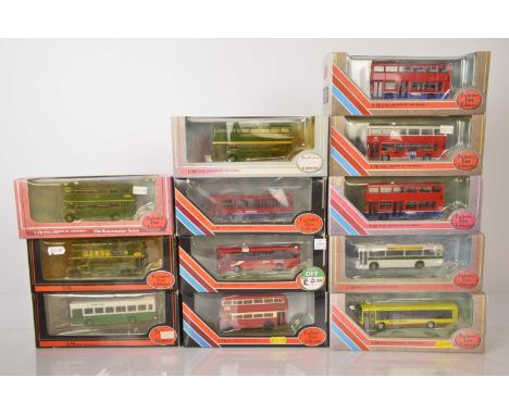 Exclusive First Editions London and London Area Buses (40), all boxed vintage and modern vehicles, single and double deck, Lo