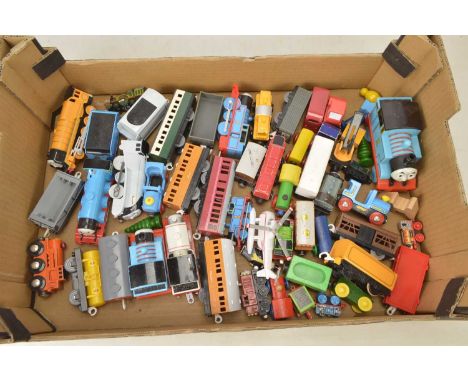 Very large collection of Brio ELC Fisher Price and Tomy and other makers wooden and plastic Thomas and Friends Trains Track a