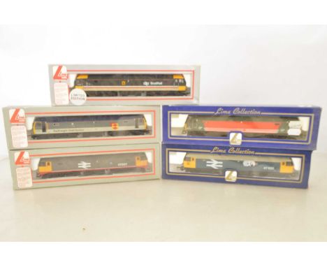 Lima  00 gauge Class 47 Diesel Locomotives in original boxes (5), comprising Lima 204874 BR blue 47635 'Jimmy Milne', 205039 