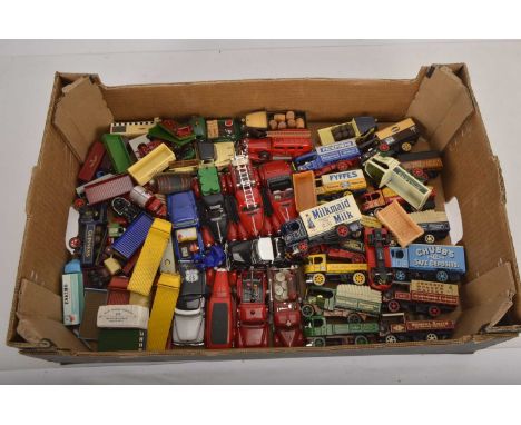 Modern Diecast American 1950s Models Steam Vehicles and 1:76 Scale Commercial Models (50), all unboxed, Matchbox Models of Ye