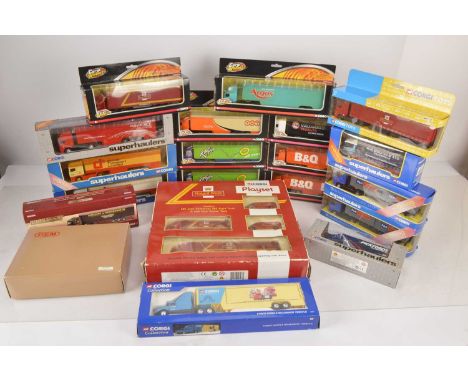 Corgi and PEM Modern Articulated Trucks and Other Haulage Vehicles (20), all boxed, PEM, M70509 Atlas Van Lines Kenworth arti