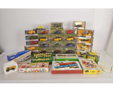 Corgi Classics and Other  Vintage Delivery Vans (35), all boxed/cased, some loose in boxes, in various liveries, Corgi, Ford 