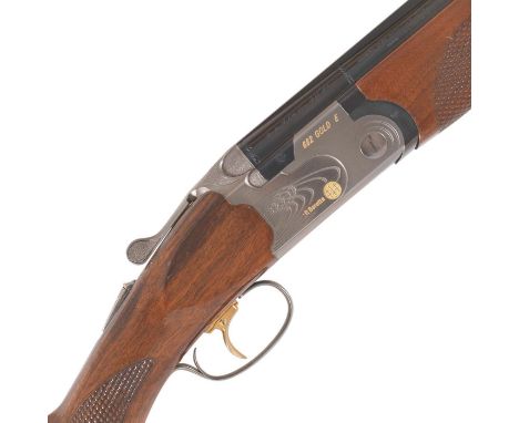 A 12-bore '682 Gold E Sporting' single-trigger over-and-under ejector gun by Beretta, no. N66786BHold-open toplever, the acti