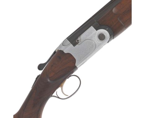 A 12-bore 'Mod. S686 Special' single-trigger over-and-under ejector gun by Beretta, no. E79275BHold-open toplever, foliate-sc