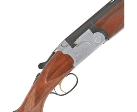 A 12-bore 'Mod. S687 Sporting' single-trigger over-and-under ejector gun by Beretta, no. F30017BHold-open toplever, foliate-s