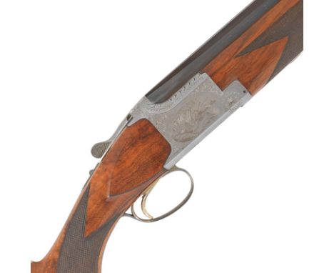 A C. Perfido-engraved 12-bore 'B25 B2G' single-trigger over-and-under ejector gun by Browning, no. 8H3PT40033Fully-selective 
