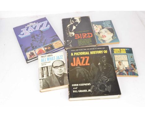 Jazz Books / CDs, collection of approximately twenty seven Jazz related books including William Caxton - Jazz Seen (Taschen),