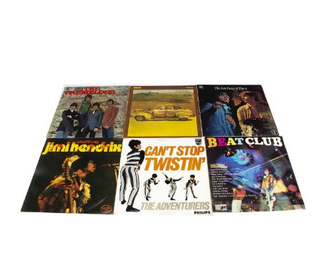 Sixties LPs, approximately eighty albums of mainly Sixties Artists including Jimi Hendrix, Eric Burdon / Animals, Wayne Fonta