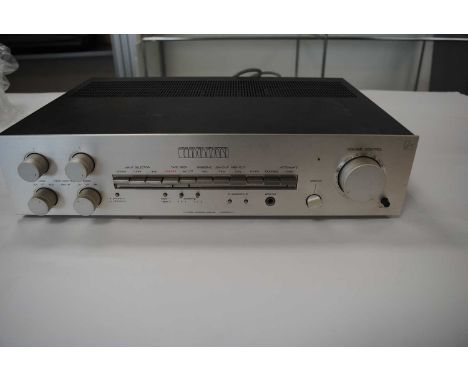 Luxman Amplifier, Luxman Amplifier L-5 s/n E0511687 very good condition with instruction leaflet untested