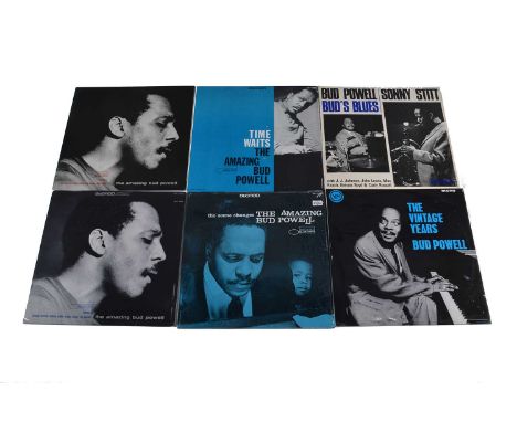Bud Powell LPs, seven albums comprising The Amazing Bud Powell Volumes 1 and 2, Time Waits, The Scene Changes, The Lonely One