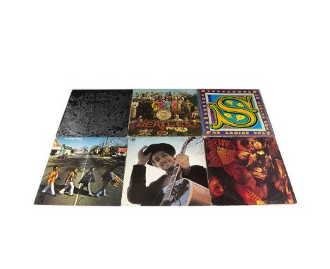 Sixties LPs, approximately fifty-five albums and a box set of mainly Sixties artists including The Beatles and Solo, The Beac