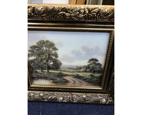 LOT OF PRINTS AND PICTURESincluding two signed Anda Paterson, Betty Stirling signed print, and an original oil on board by Ar