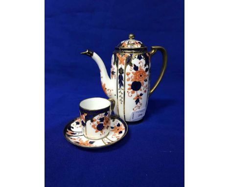 NORITAKE COFFEE SERVICEtogether with an Adderley Ware part tea service
