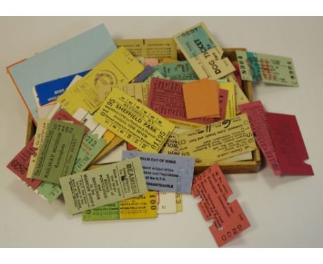 Railway - Ticket Slips - Ravenglass &amp; Eskdale railway; Severn Valley railway, South Tynedale, Keighley &amp; Worth, Chart