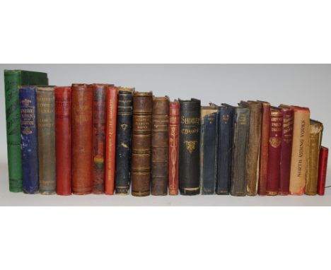 Books - Jackson's Cyclists' Guide to Yorkshire, Tom Bradley, Richard Jackson, Leeds 1900; Tourists Guide to the West Riding o