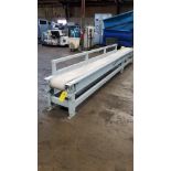 Conveyor, 13 Inch Wide x 18 ft Long, 220 Volts,