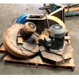Blowers, 230 / 480 Volts. 3400 RPM, Qty 4, Rigging Fee: $30