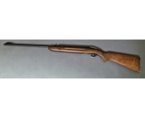 A B.S.A. .22 calibre air rifle, 111cm long. (BUYER MUST BE 18 YEARS OLD OR ABOVE AND PROVIDE PHOTO IDENTIFICATION ON COLLECTI