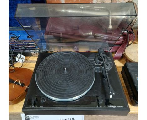 A Thorens TD280MKII record player/turntable.  
